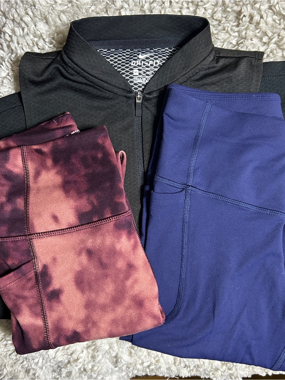 Nike Tank, VS Leggings & Under Armour Leggings Bundle - XS